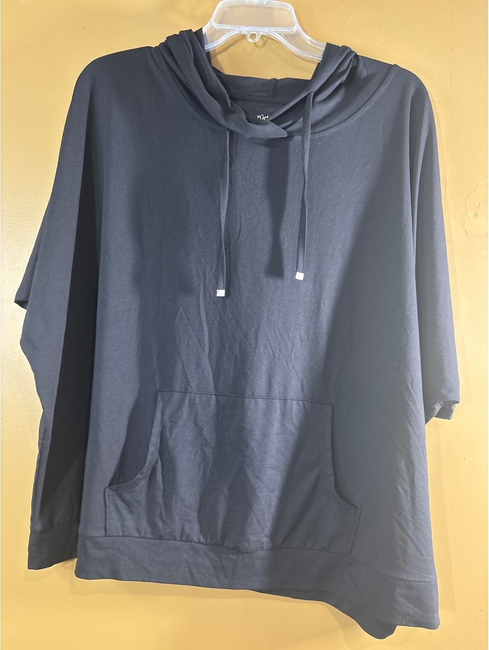 HC1149. Zuda Women's Lightweight Navy Blue Hoodie 1X